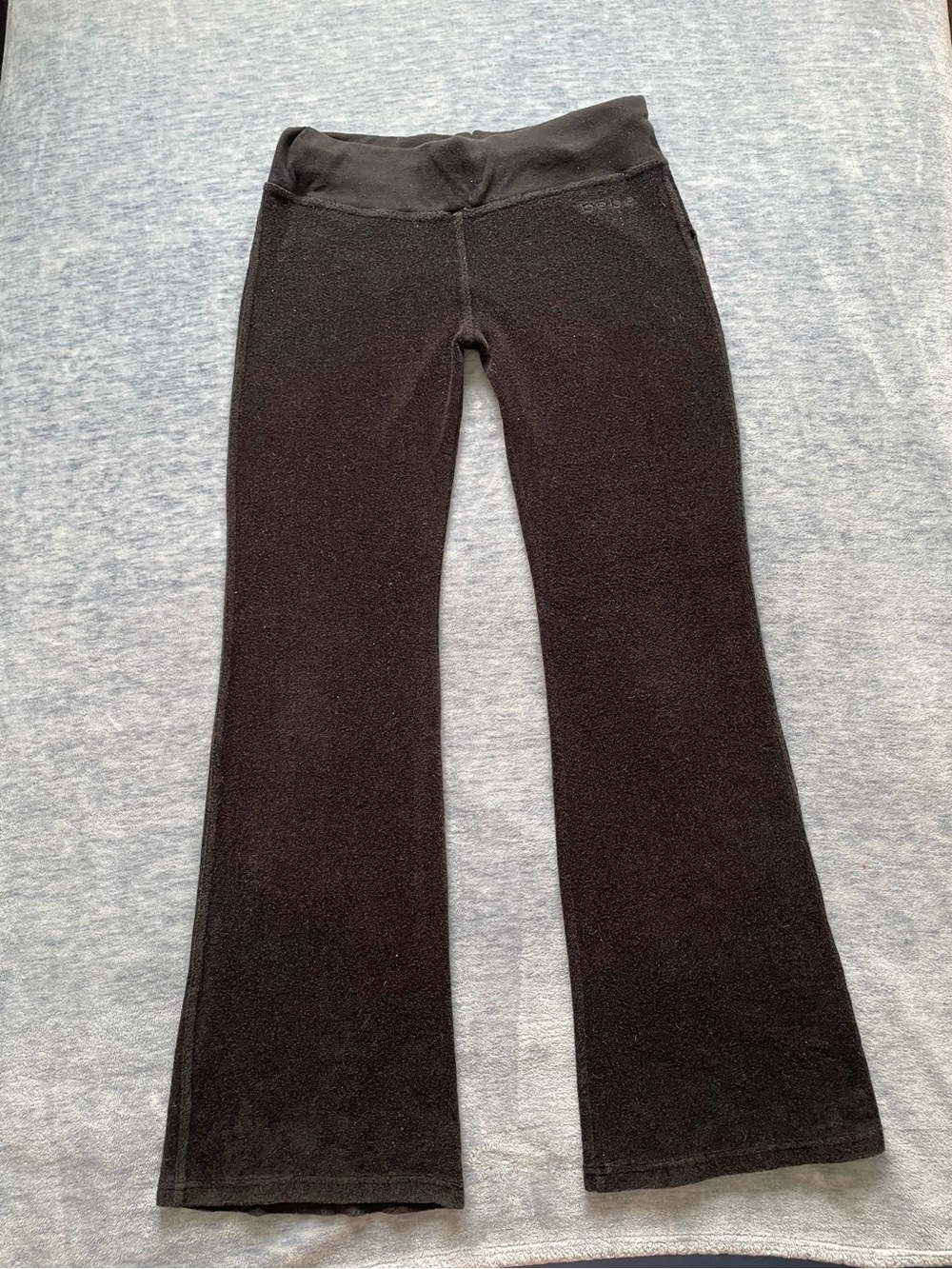 Vintage Velour Bebe Yoga Pants